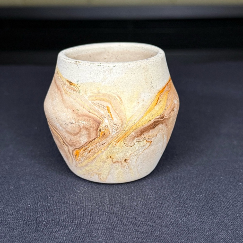 Vintage Nemadji Pottery Vessel-Small